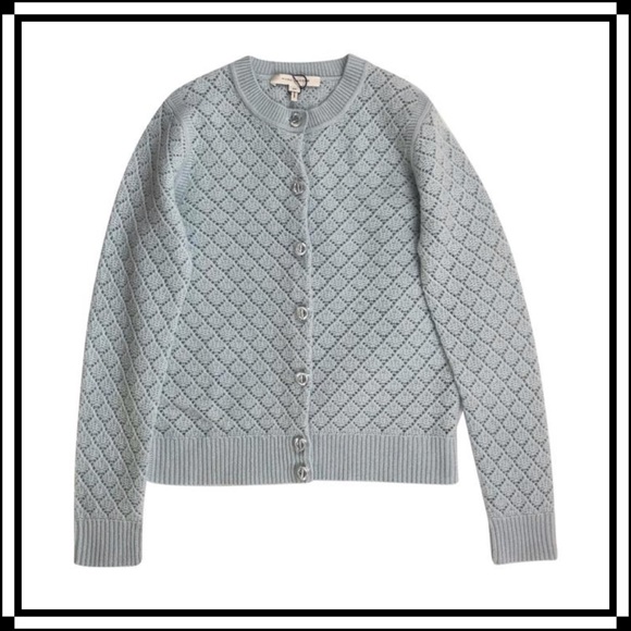 Marc Jacobs crystal button long sleeve cardigan - Picture 2 of 8